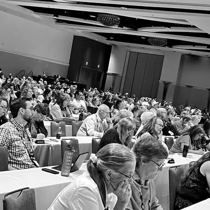 Audience at conference