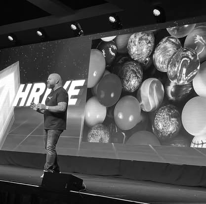 Carl Reader at Thrive event