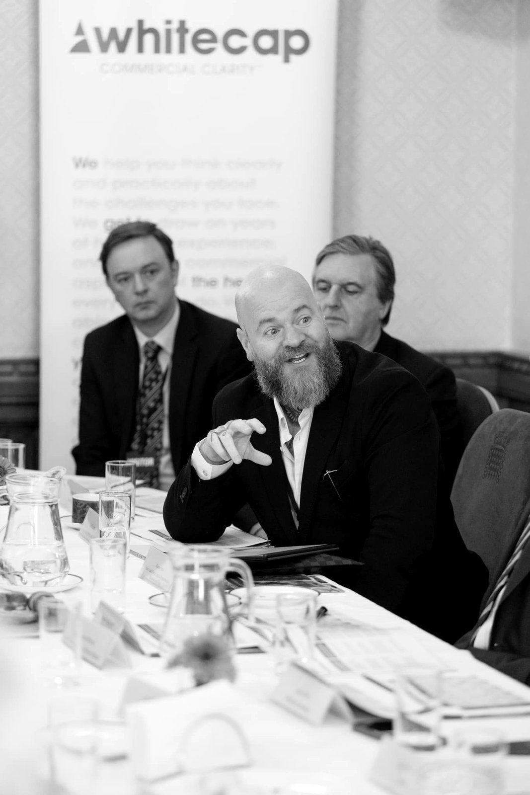 Carl Reader at the House of Lords on fintech